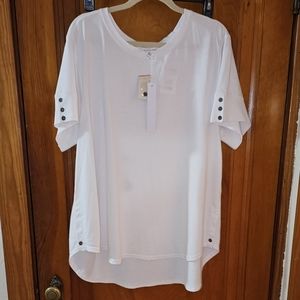 White Tunic Style Tshirt